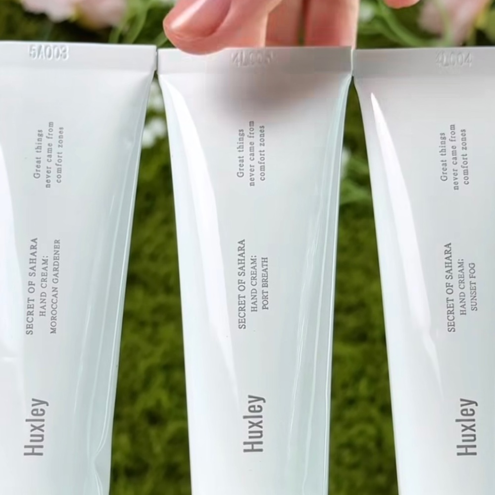 Huxley Luxe Hand Cream 3 SET Hypoallergenic Moisturizing K-Beauty Gifts